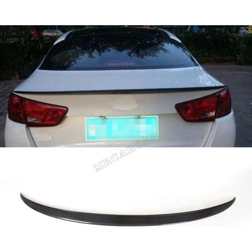 Carbon Fiber Rear Trunk Boot Spoiler Wing Lip For KIA K5 Optima 2014 2015 Facelift Black Auto Car Rear Wings Car Styling