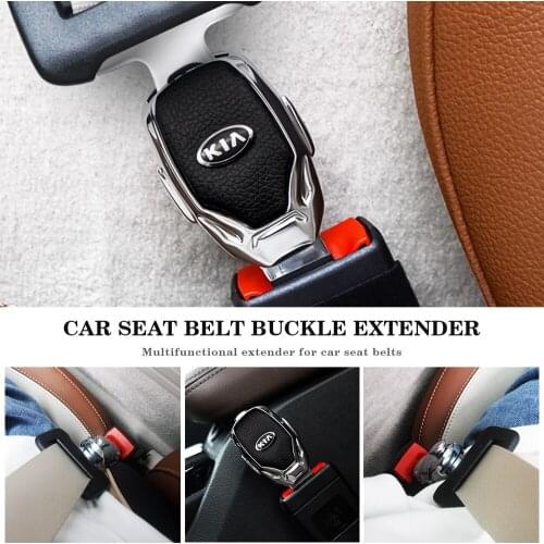 Car Seat Belt Extender Insert Plug Clip Safety Buckle For KIA Cerato Sportage R K2 K3 K5 RIO 3 4 Sorento Car Accessories
