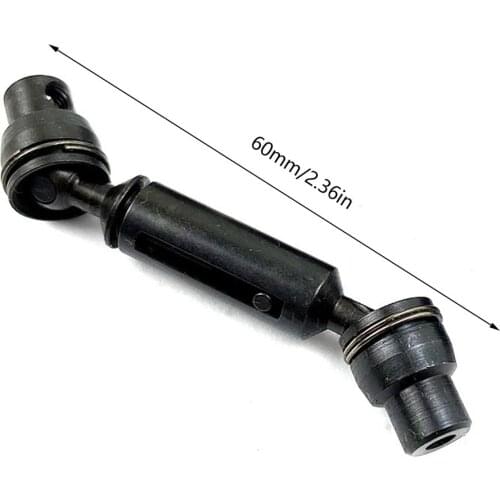 2pcs Upgrade Metal Drive Shaft Universal Joint For WPL MN JJRC RC Car Ural Truck Cardan Joint Couplings Spare Parts