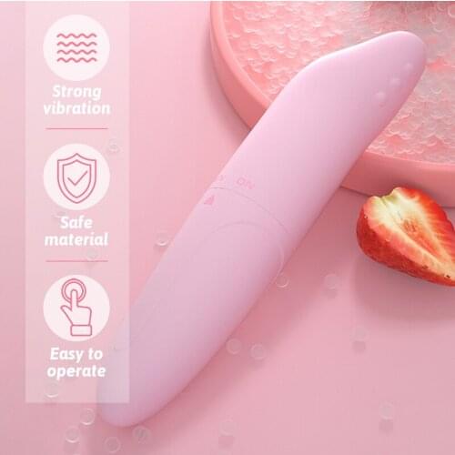 Vibrator Female Clitoral Stimulation Vibrator Adult Toy Masturbation Device Strong Vibration Stimulation G-spot Vibrator Sex Toy