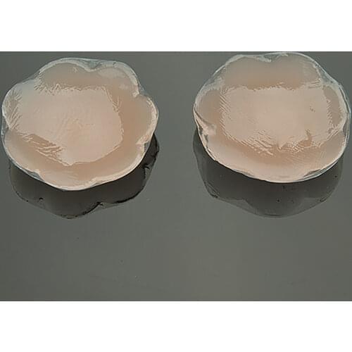 1 Pair Cool Reusable Sticky Bra Self Adhesive Silicone Lift Up Breast Nipple Cover Bra Pad Invisible Breast Petals For Dress New