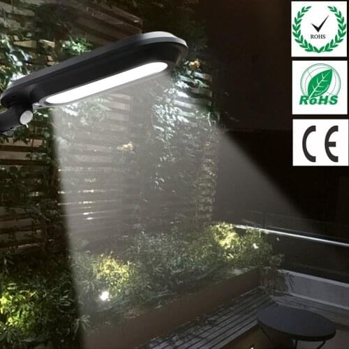 2 PCS Solar Light New COB PIR Motion Sensor Lights Outdoor IP65 Waterproof Garden Solar Light Para Exterior Emergency Sensor LED