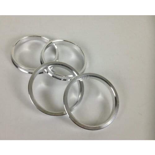 4PCS 74 to 57.1 Hub Centric Rings OD=75mm/72.62mm/74mm/60mm/66.1mm/66.45mm/70.4mm/73.1mm ID= 57.1 mm Aluminium Wheel hub ring