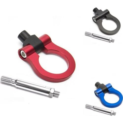 Car Circular Trailer Tow Hook Ring Eye Towing Front Rear Aluminum for Subaru Forester for Impreza EP