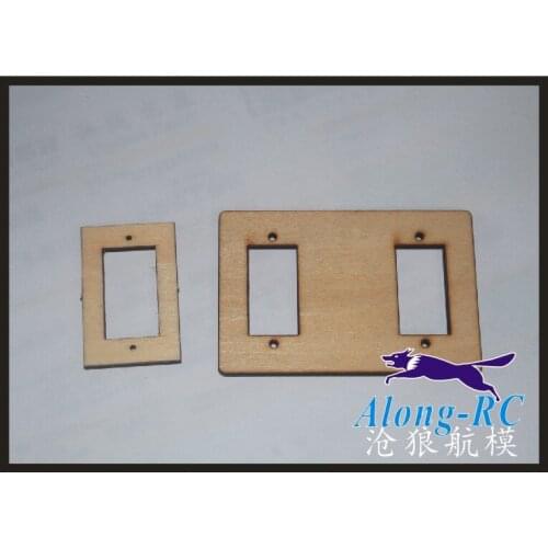 Free shipping airplane RC model part RC plane 25pcs 9g servo seat (1+2 seat) for diy airplane/hobby plane RC model