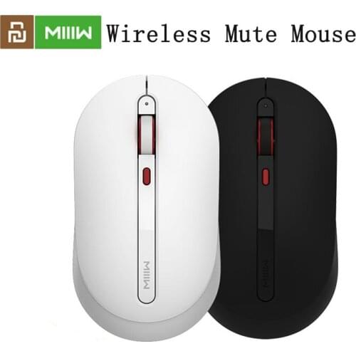 MIIIW USB Wireless Silent Mouse 2.4GHz Connect Mute Button 3 Gear DPI Adjustment Optical For Laptop Notebook Office Gaming Mouse