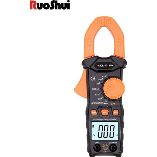 Digital Clamp Meter 600A Current True RMS Smart Plier Ammeter of Auto Rang Multimeter DC AC Voltage Multimetro Hz Ohm NCV Tester