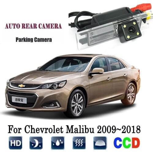 Rear View Camera For Chevrolet Malibu 2009~2018 2012 2013 2015 2016 2017 CCD Night Vision RCA/license plate camera/backup Camera
