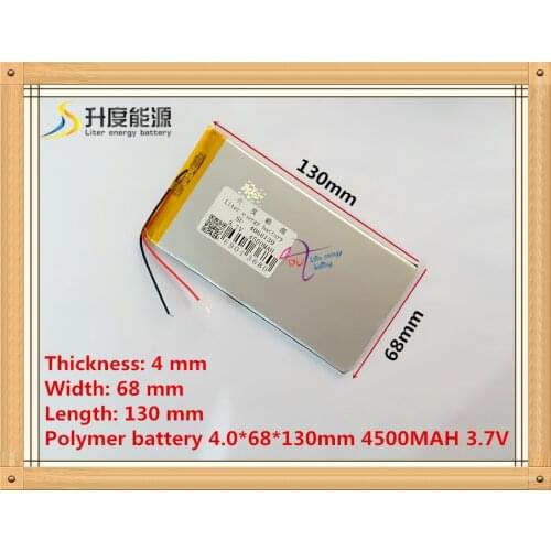 Best battery brand Good Quality COSLight Cell 3.7V 4500mAH (Real Capacity) Li-ion battery for 8,9,U9GT3 Tablet PC 4068130
