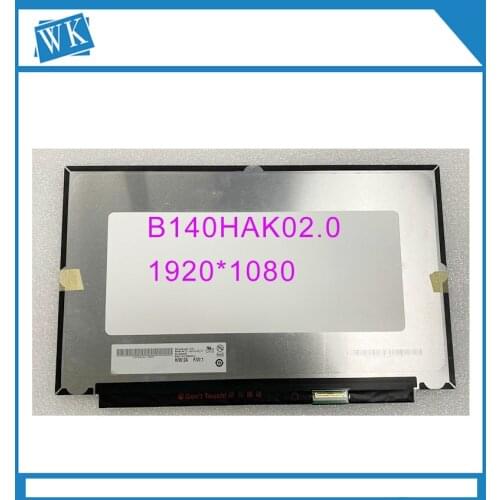 14.0 inch B140HAK02.0 B140HAK02 Laptop touch screen LED LCD Matrix Screen FHD 1920X1080P EDP 40 Pins IPS