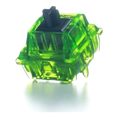 Equalz Kiwi 5Pin Switch Tactile Custom Mechanical Gaming Keyboard GK61 GK64 SK61 SK87 Mx Switch 67G Blue Green Trasparent Button