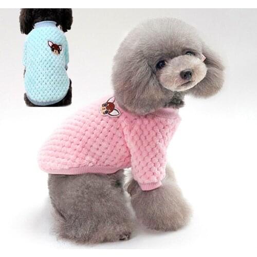 Cute Dog Hoodie Pet Dog Clothes For Dogs Coat Jacket Cotton French Bulldog Clothing For Chihuahua Clothes Pet Puppy Cat Sweater