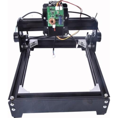 New 15W 12v4A laser engraving machine small marking machine picture desktop cutting plotter laser cutting machine (140mm*200mm)