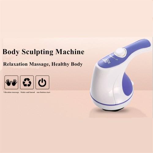 Full Relax Tone Spin Infrared Sculputral Body Massager 3D Electric Full Body Slimming Tool Roller Cellulite Massaging Device