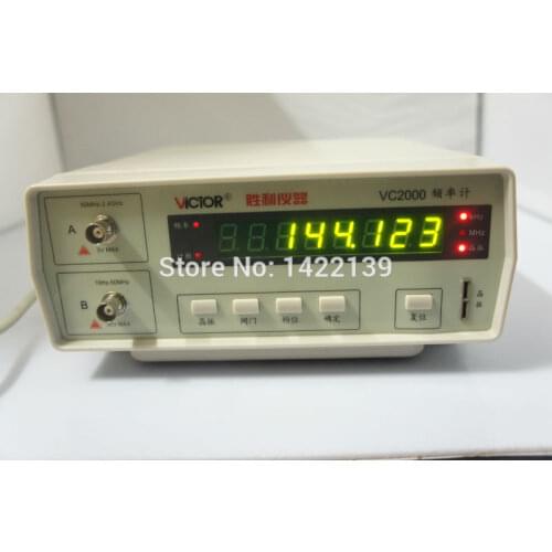 VICTOR VC2000 Frequency Counter 8-digit LED display