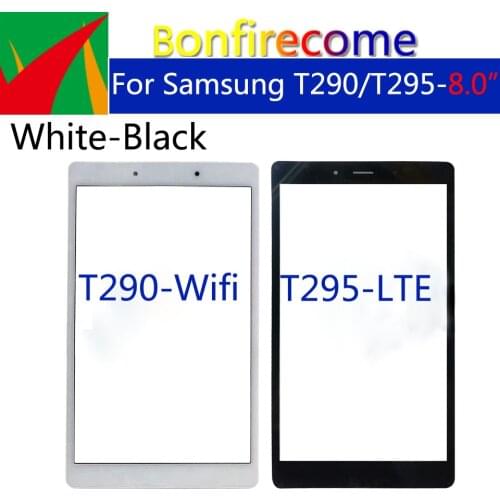 10Pcs\Lot For Samsung Galaxy Tab A 8.0 2019 T290 T295 Wifi LTE Touch Screen Digitizer Panel Sensor Front Outer LCD Glass
