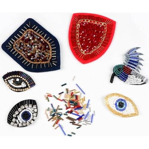 20g Silver Glass Tube Beads Sewing Decorative Wedding Dress Garment Tassel Beaded Diy Accessories Materials