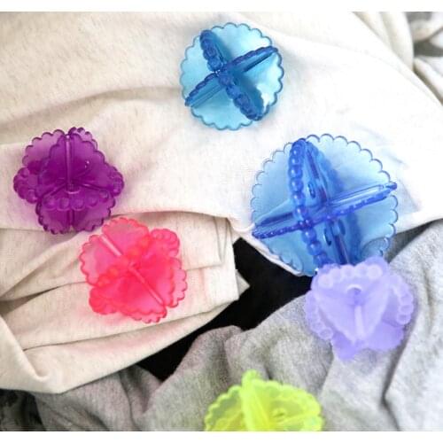 5Pcs/lot Washing Machine Ball Free Shipping Wash Laundry Dryer Fabric Soften Helper Cleaner Magic Laundry Ball