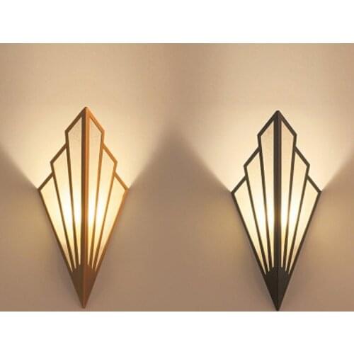 Modern Lighting Golden Light Fixtures LED Wall Lamp Corridor Lamp Bedroom Bedside Wall Sconce Living Room Wall Sconce Fixture