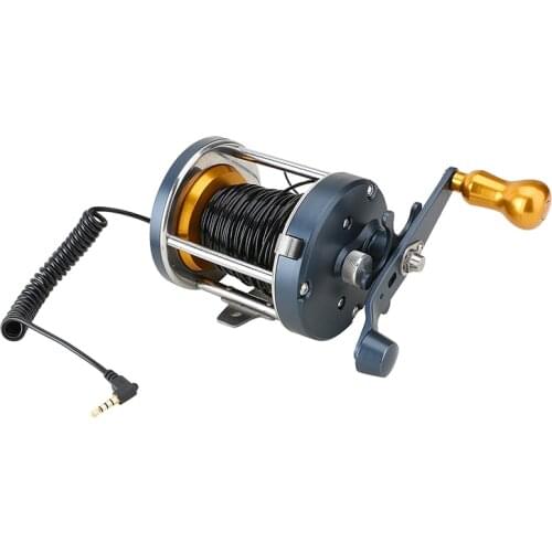 Video Fishing Camera sea wheel Outdoor Metal Smooth High Hardness Gear Trolling Boat Drum Fishing Vessel Right Handed Ice Fishin