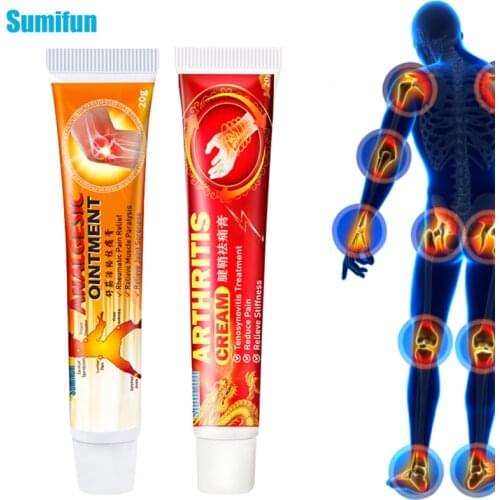 Sumifun 1pcs Hot Arthritis Ointment For Hand Wrist Thumb Finger Pain Relief Tendon Sheath Therapy Tenosynovitis Cream Pain Oil