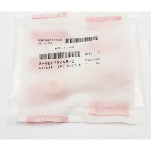 GASKET Injector NOZZLE FOR 8-98079248-0 8980792480 FOR 6HK1 4HK1 LT FRR FSR FTR FVR FVM FSS FTS UM6HE1 LR MR FV GV LV GSR FVZ