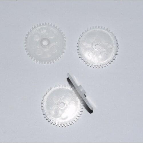 10/100pcs 44tooth/3MM hole OD 23/plastic motor gear/Reducer gear/rc car/DIY toys parts/technology model/baby toys/443A