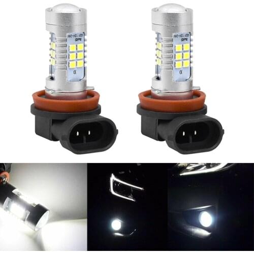 2X LED Fog Light Bulb H8 H9 H11 Fog Light Bulb 6000K High Power 200W Lamps Car Headlight Bulbs Automobiles, Parts & Accessories