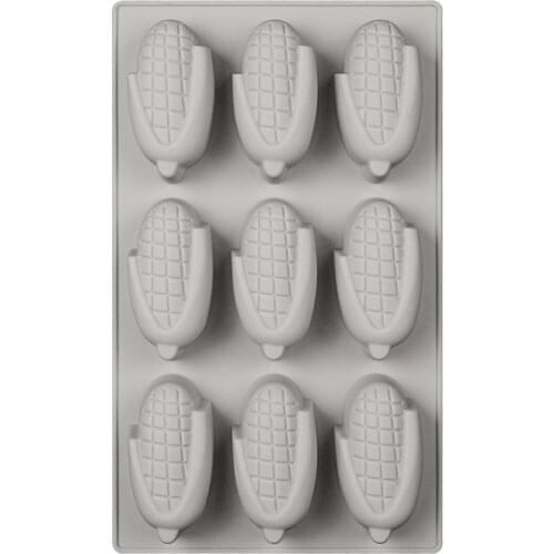 9 Even Corn Silicone Cake Mold Handmade DIY Chocolate Mold Food Grade High Quality Silicone K199