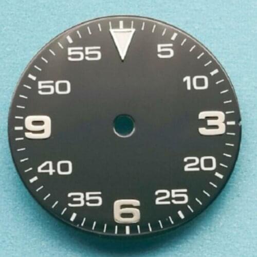 Automatic Sterile Black 29mm Watch Dial fit NH35A MIYOTA 8215 8205 MINGZHU 2813