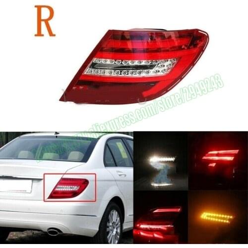 Car accessories For Mercedes Benz 2011 12-2014 W204 C Class C250 C350 C63 Right Rear Tail Light Taillight assembly