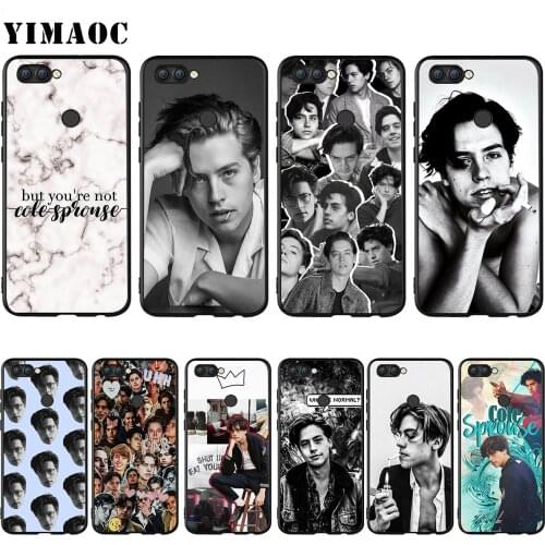 YIMAOC Cole Sprouse Case for Huawei Mate 10 P8 P9 P10 P20 P30 P Smart Lite Pro Mini 2017