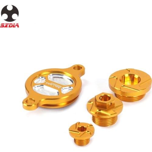 For SUZUKI RMZ250 2007-2016 RMZ450 2005-2016 RMX450Z RMZ 250 450 Motorcycle Engine Timing Screw Bolt Oil Plug Filter Cover Cap
