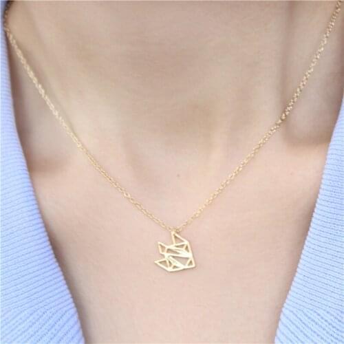 Europe/US Fashion Hollow Out Fish Pendant Cute Fish Necklace Gift For Mom/Girlfriend Party Jewelry