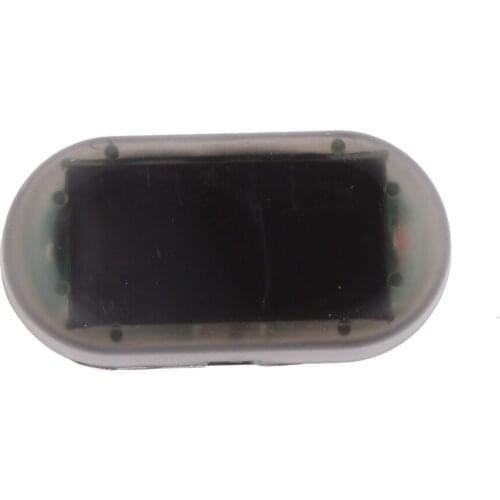 Solar Power Dummy Auto Alarm Security System Warning Theft Flash Led Light