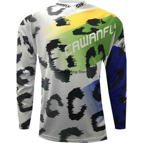 Nieuwe YBM Motocross ATV Jersey Downhil Mountainbike DH Shirt MX Motorfiets Kleding Ropa Voor Mannen Quick Dry MTB T Shirt