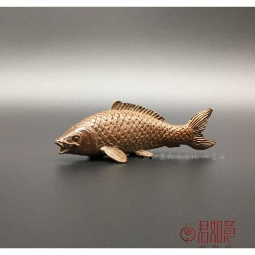 Exquisite copper ware, carp ornament