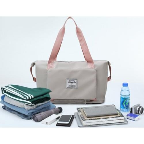 Multifunction Fashionable Shoulder Bags Waterproof Oxford Cloth Handbag Foldable Large Capacity Training Outdoor Travel Gym Bag