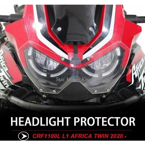 NEW Motorcycle Accessories Headlight Head Light Guard Protector Cover For Honda CRF1100L L1 Africa Twin CRF 1100 L 2020 2021