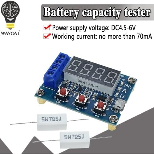 ZB2L3 Li-ion Lithium Lead-acid Battery Capacity Meter Discharge Tester Analyzer Measurement Analysis Instruments