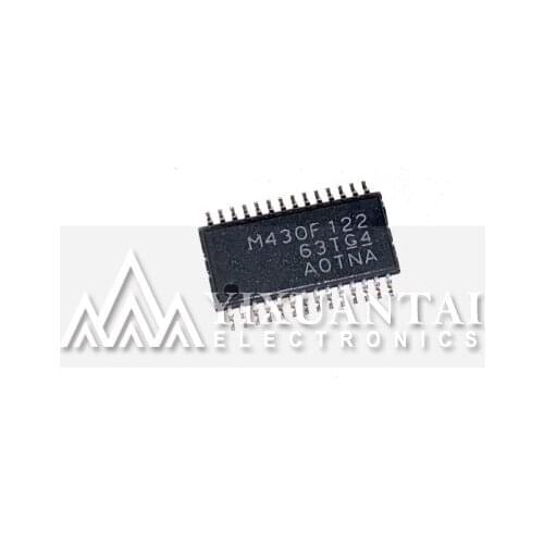 5pcs 100% New MSP430F122IPWR MSP430F122 430F122 28TSSOP Chipset