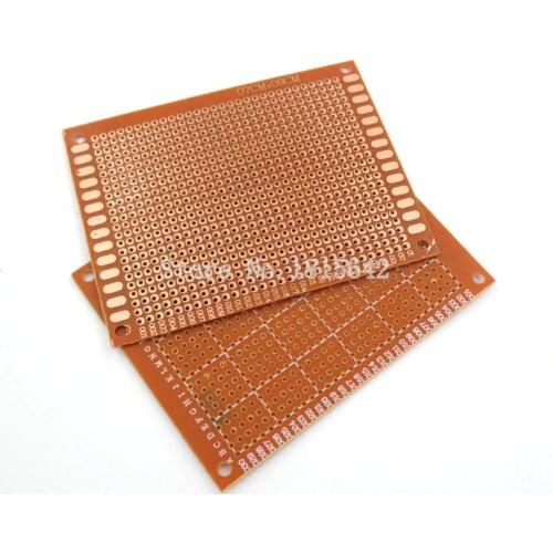 5PCS/Lot DIY Prototype Paper PCB Universal Experiment Matrix Circuit Board 7x9cm 7*9 CM
