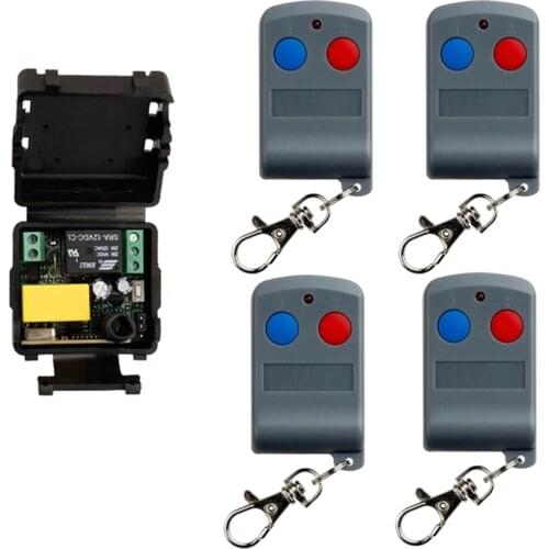 AC 220V 1CH Channels 1CH RF Wireless Remote Control Switch System,315/433 MHz Transmitter and Receiver/Garage Doors/ lamp