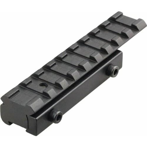 11mm to 20mm Dovetail Weaver Picatinny Rail Adapter Converter Mount Scope Base