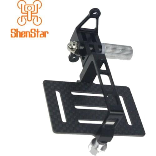 Carbon Fiber Anti-Vibration PTZ Plate Mount for Gopro Hero Action Cameras for DJI Phantom 1 2 FPV Drone Quadcopter Gimbal Mount