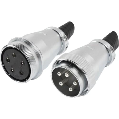 ZHQCN WS48 TQ+ZQ M48 Electrical Automotive LED Solar Soldering Waterproof Cable Wire Connector 5Pin 7Pin 20Pin 27Pin 38Pin 42Pin