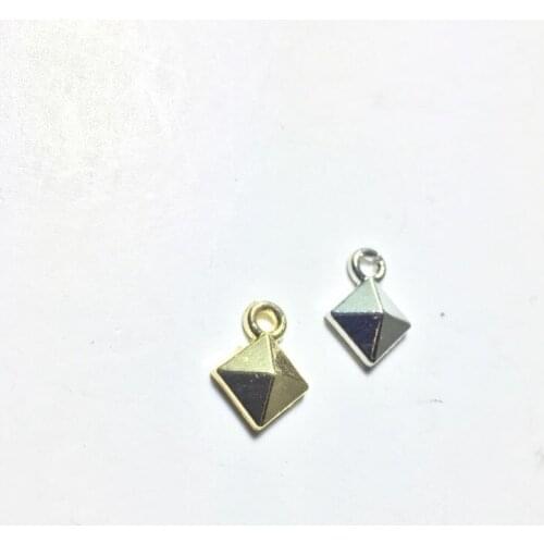 Eruifa 20pcs 6mm Nice Polished Rivet Zinc Alloy necklace,earring bracelet jewelry DIY handmade 2 colors