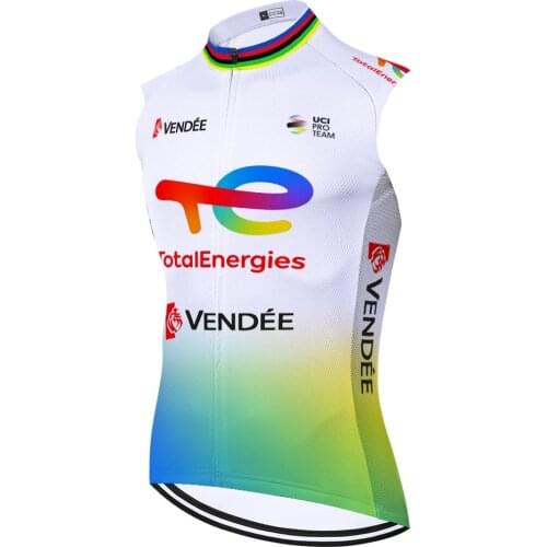 2021 total Maillot Cyclisme Homme energies Одежда Для Велоспорта sleeveless not windproof Bike Clothing Men Maillot Cycliste