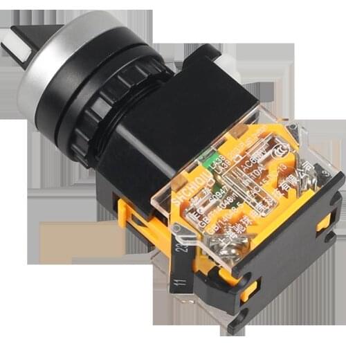 LA38-11X/2 2 Position Latching Push Button Switch AC220V DC24V