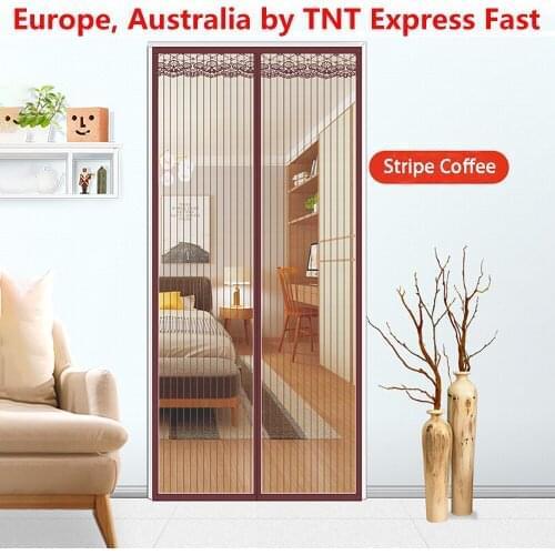 Europe Australia USA by Fast Express Hands-free Magnetic mosquito net door net Anti fly insect mosquito screen
